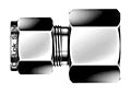 DCF-N Female Connector Tube Fittings