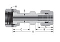 DK-LOK DO Series O-Ring Face Seal Fittings