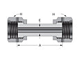 DOG Series O-Ring Face Seal Fittings