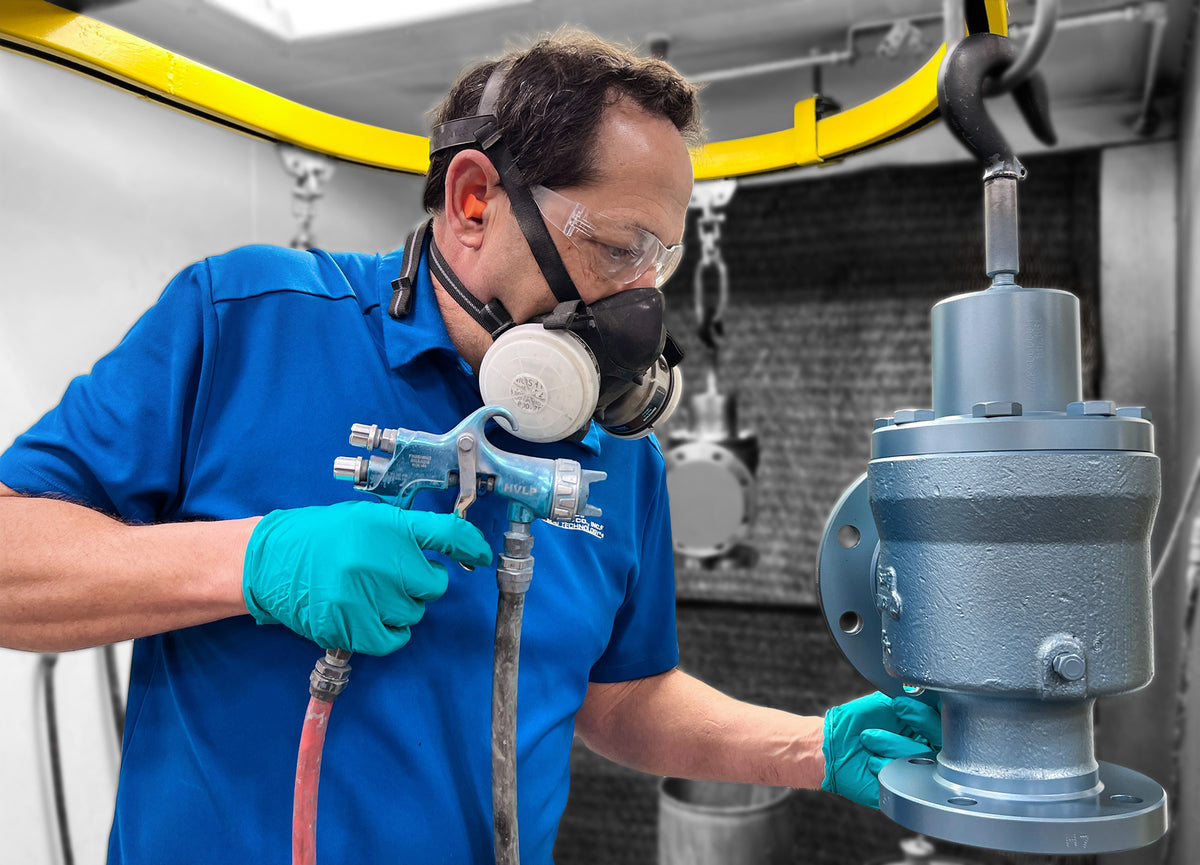 Mercer pressure relief valve installed in the field