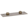 Stainless steel beta clamp elongated weld plate