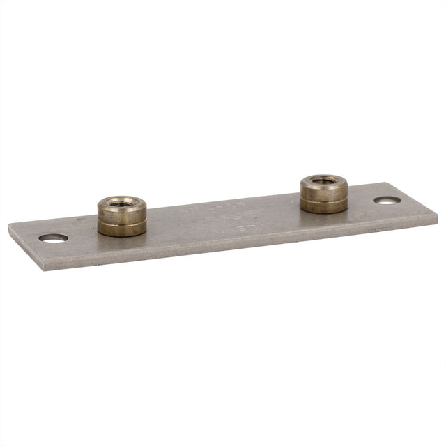 Stainless steel beta clamp elongated weld plate