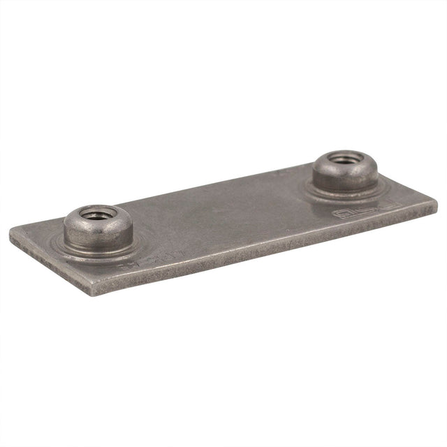 Stainless steel beta clamp weld plate